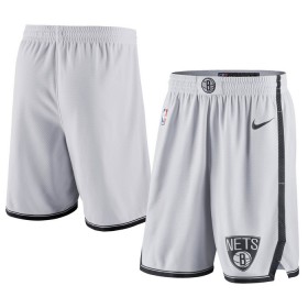 Män Brooklyn Nets Shorts Nike 2022-23 Association Edition Swingman